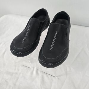 Vionic Shoes Women's Size 6.5 Black Slip On Orthaheel Technology 456 Addison